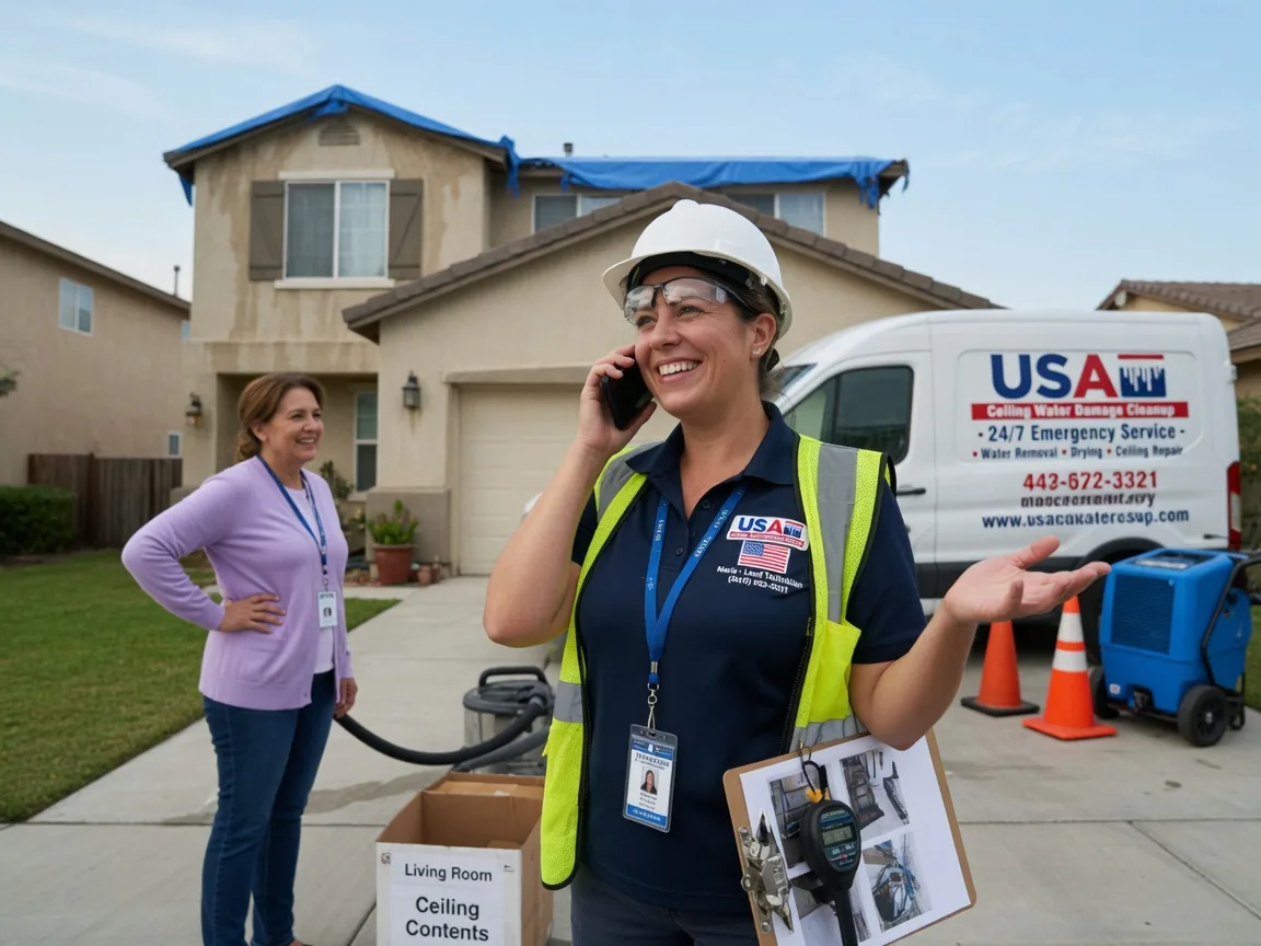 Ceiling Water Damage Restoration Rio Linda, CA FAQs